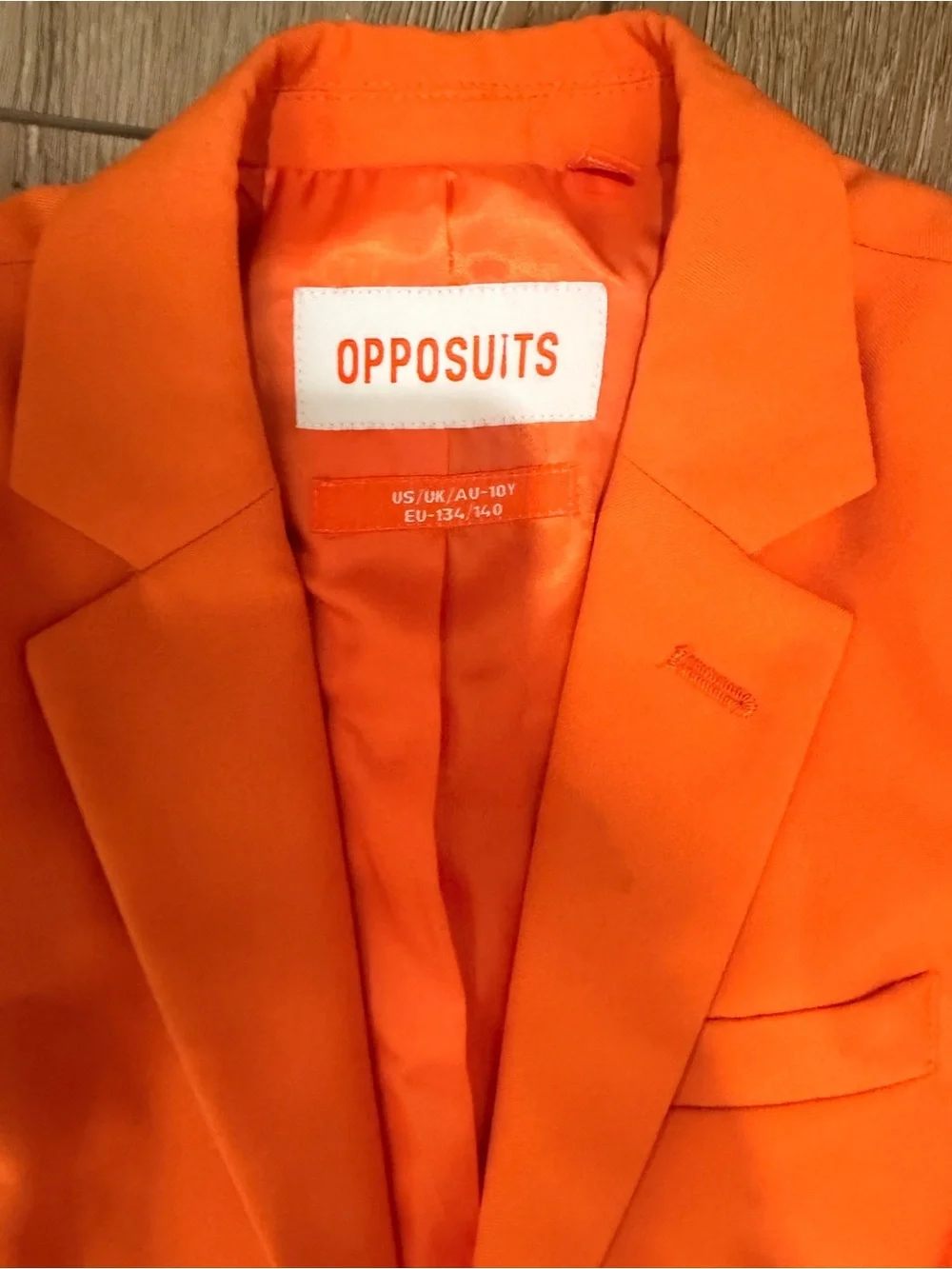 OppoSuits Bright Orange boys Two-Piece Suit Jacket & Trousers 0224